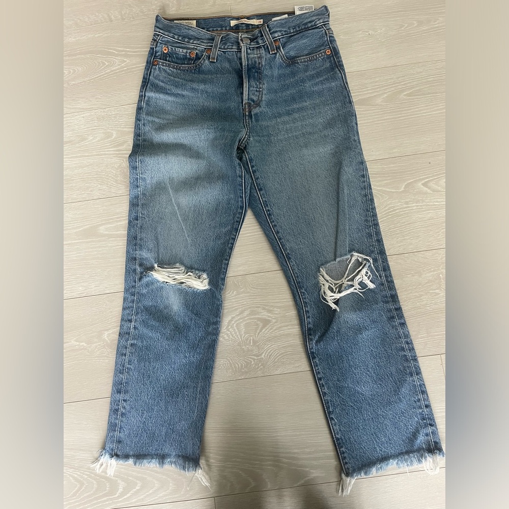 Levi’s wedgie straight jeans